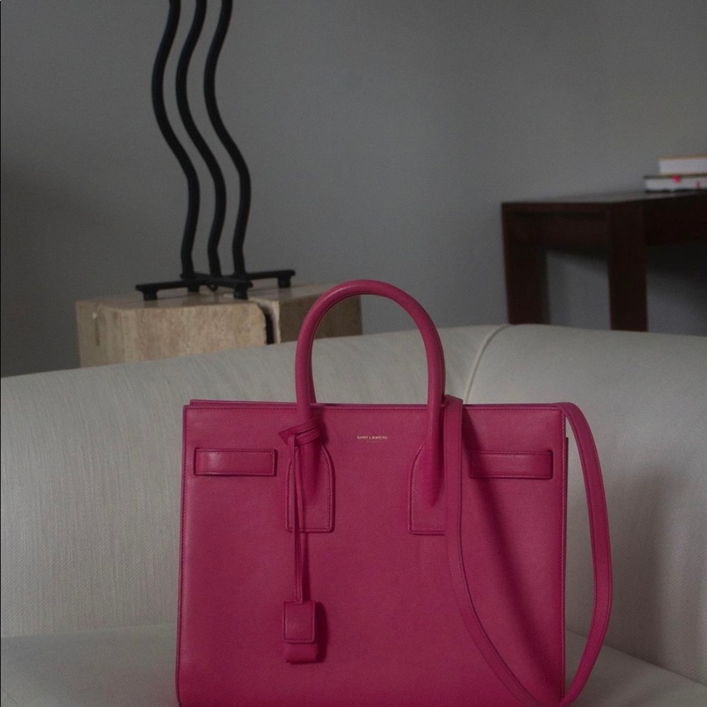 Saint Laurent Top Handle Bag baby sac de jour calfskin leather - Picture 12 of 16